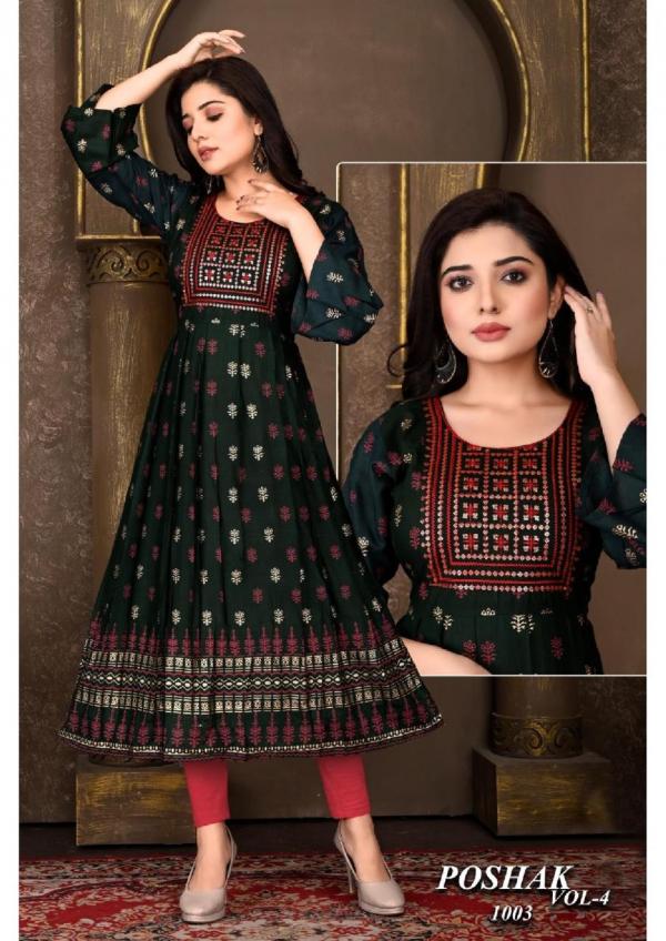 Beauty Poshak Vol 4 Rayon Designer Exclusive Kurti Collection